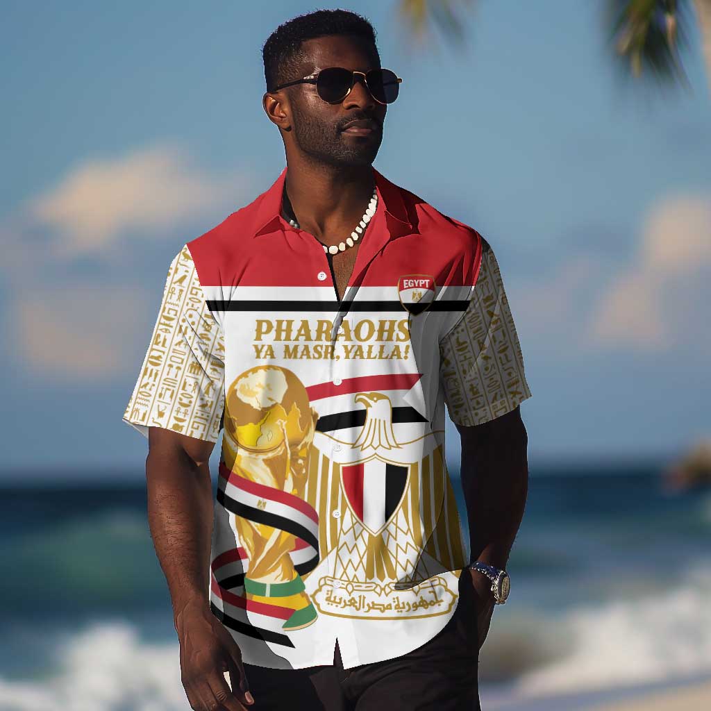 Personalized Egypt WC26 Future Champions Hawaiian Shirt Ya Masr Yalla