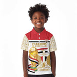 Personalized Egypt WC26 Future Champions Kid Polo Shirt Ya Masr Yalla