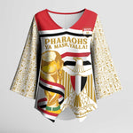 Personalized Egypt WC26 Future Champions Kimono Sleeve Blouse Ya Masr Yalla