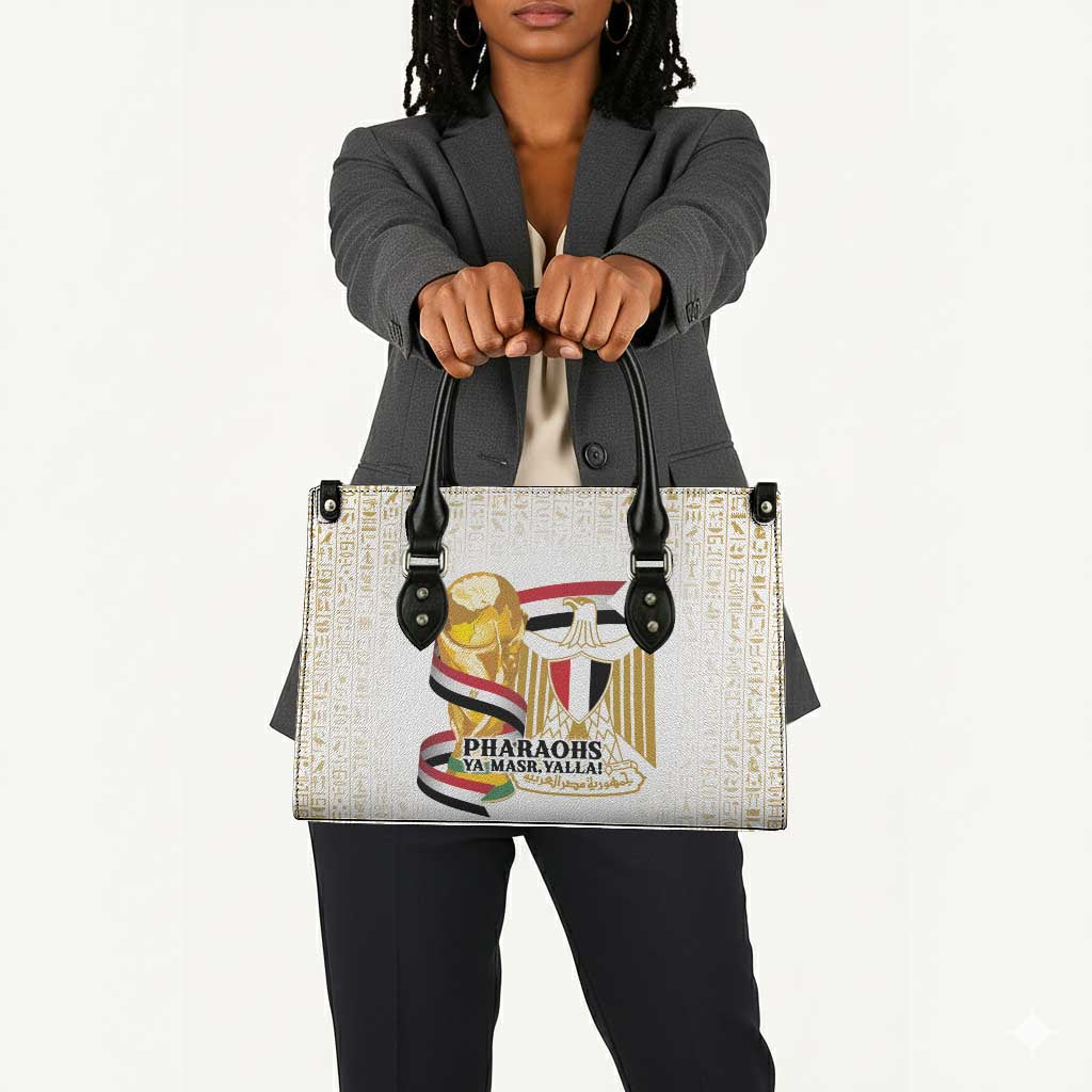 Egypt WC26 Future Champions Leather Bag Ya Masr Yalla
