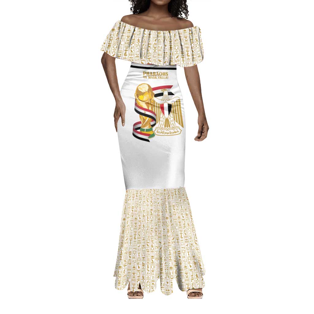 Personalized Egypt WC26 Future Champions Mermaid Dress Ya Masr Yalla