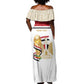 Personalized Egypt WC26 Future Champions Off Shoulder Maxi Dress Ya Masr Yalla