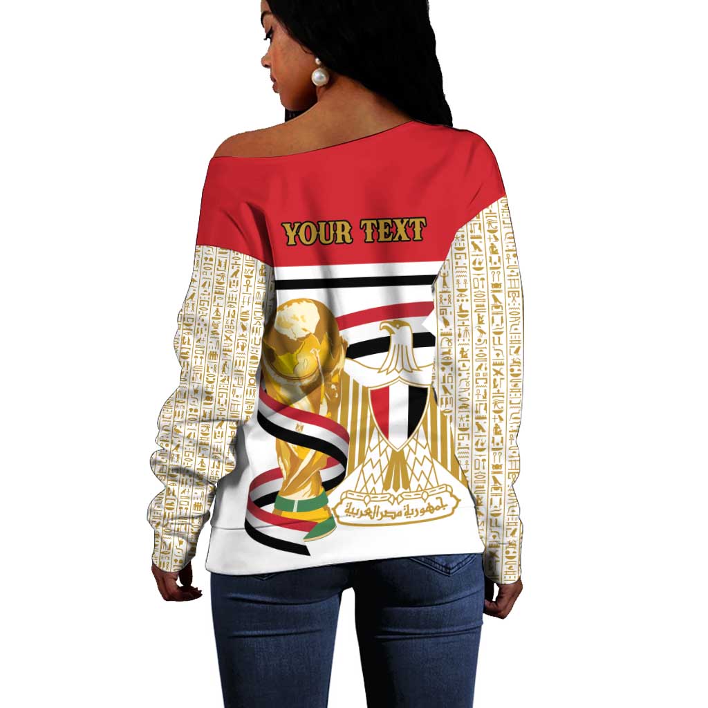 Personalized Egypt WC26 Future Champions Off Shoulder Sweater Ya Masr Yalla