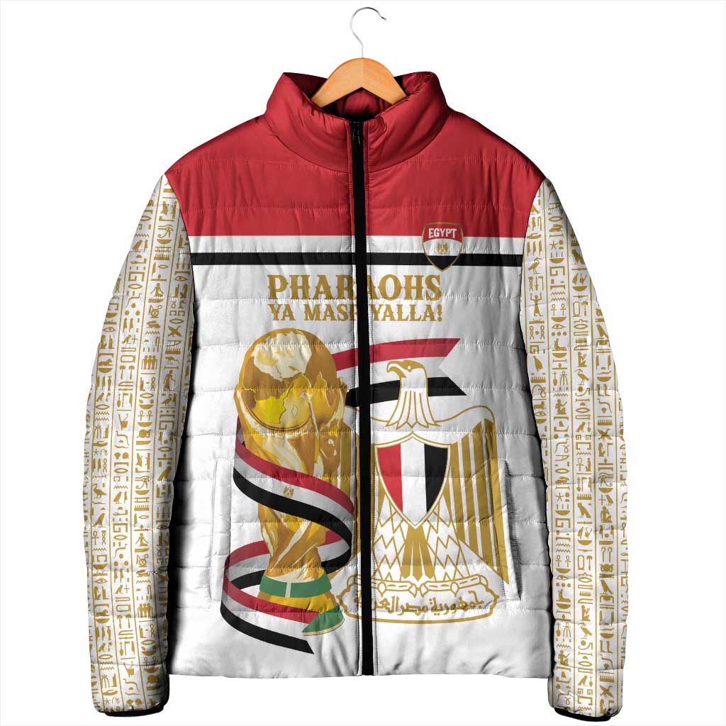 Personalized Egypt WC26 Future Champions Padded Jacket Ya Masr Yalla