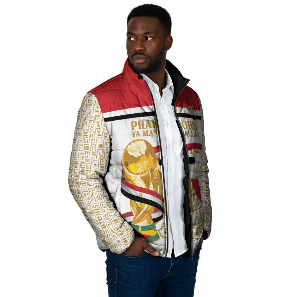Personalized Egypt WC26 Future Champions Padded Jacket Ya Masr Yalla