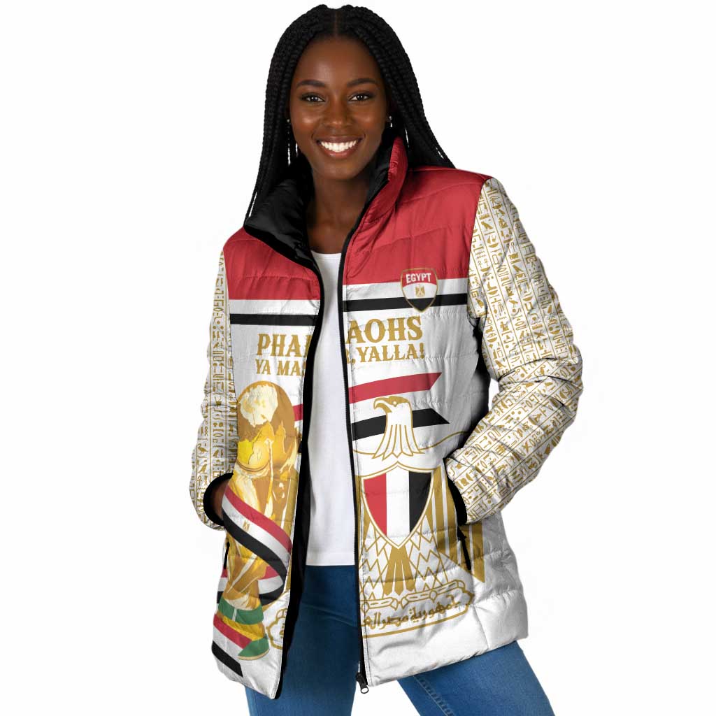 Personalized Egypt WC26 Future Champions Padded Jacket Ya Masr Yalla