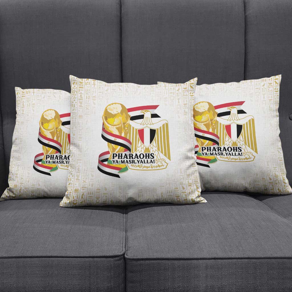 Egypt WC26 Future Champions Pillow Cover Ya Masr Yalla