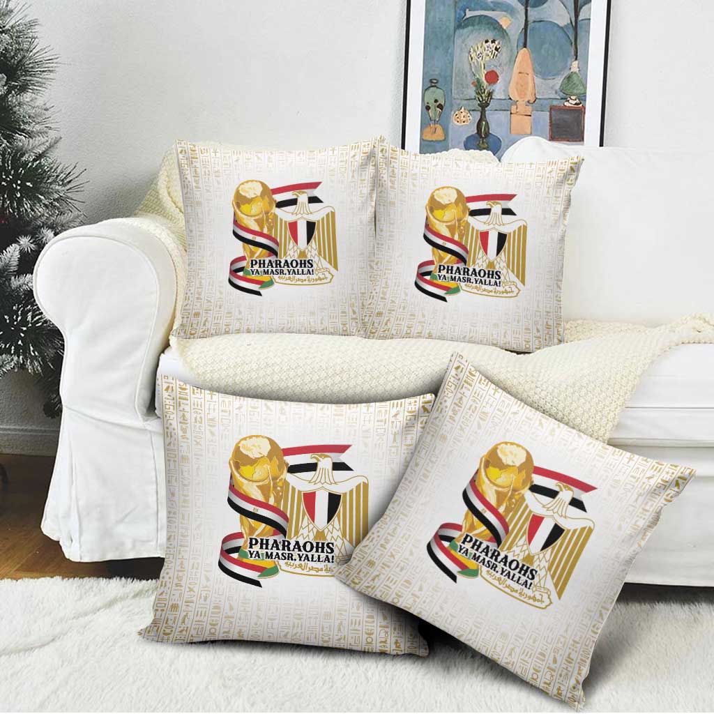 Egypt WC26 Future Champions Pillow Cover Ya Masr Yalla