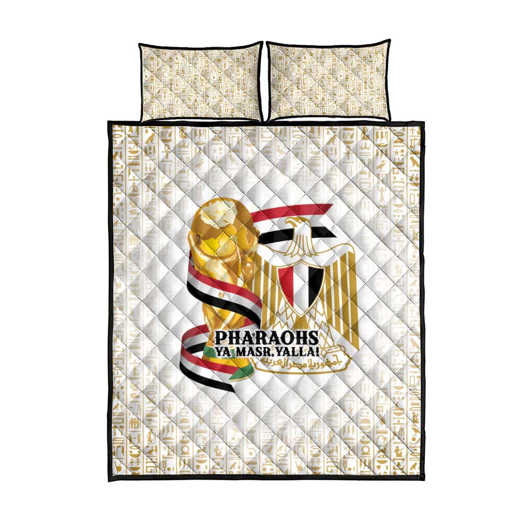 Egypt WC26 Future Champions Quilt Bed Set Ya Masr Yalla