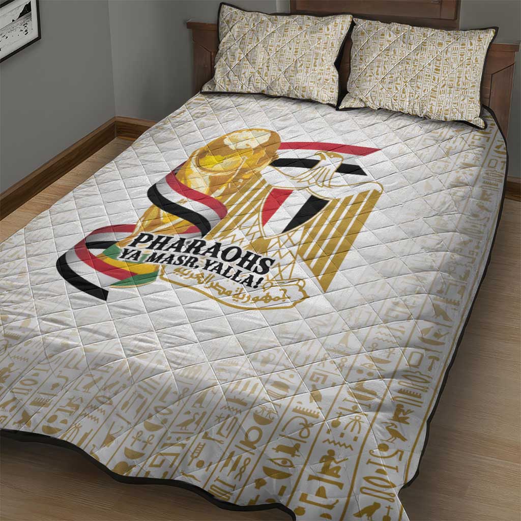 Egypt WC26 Future Champions Quilt Bed Set Ya Masr Yalla
