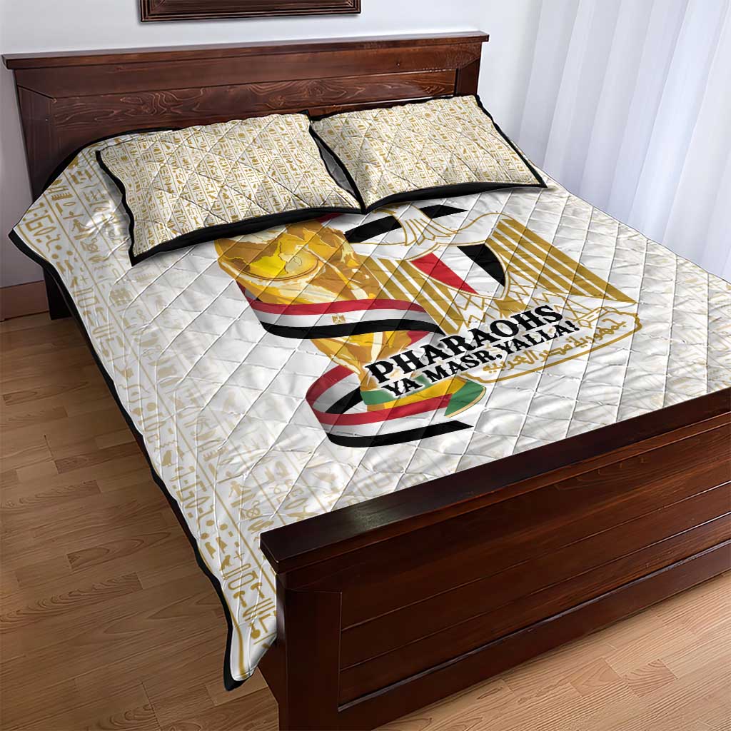 Egypt WC26 Future Champions Quilt Bed Set Ya Masr Yalla