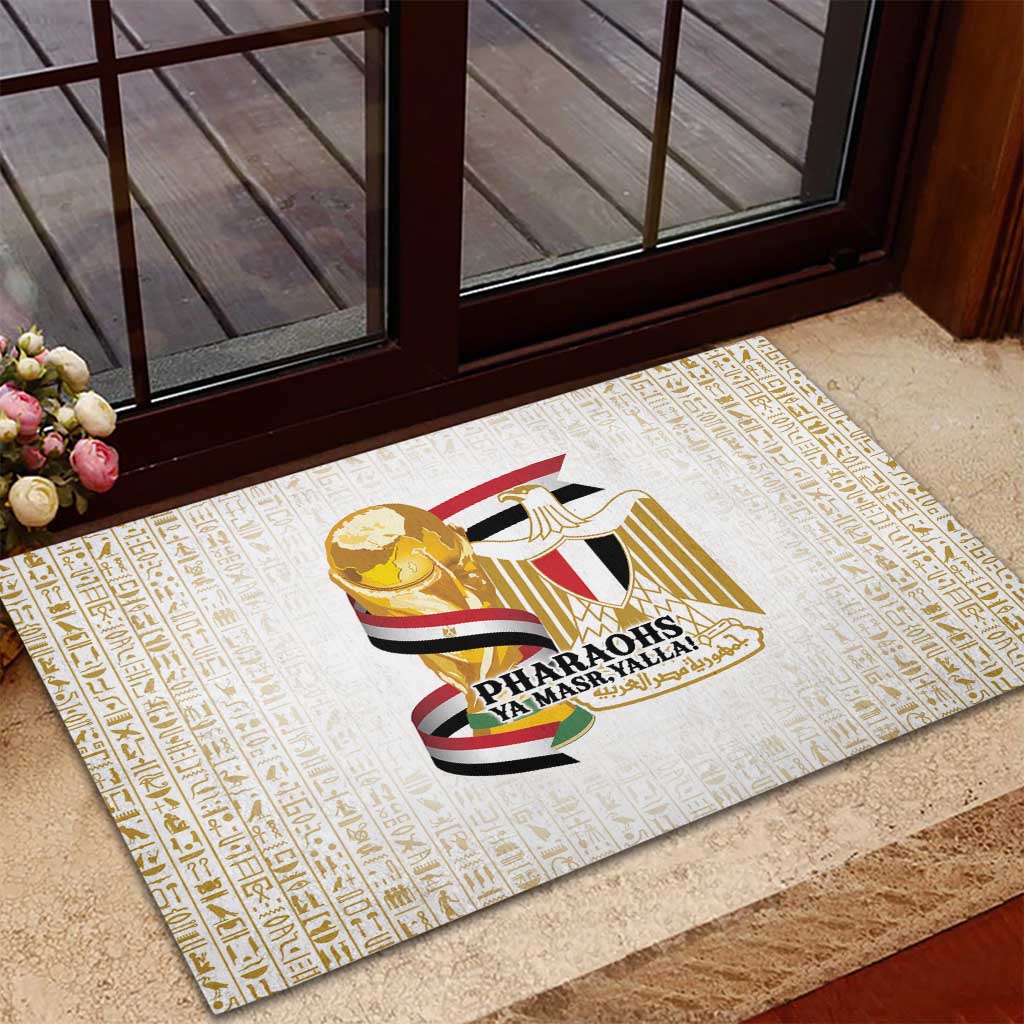 Egypt WC26 Future Champions Rubber Doormat Ya Masr Yalla