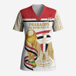 Personalized Egypt WC26 Future Champions Scrub Top Ya Masr Yalla