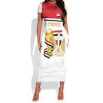 Personalized Egypt WC26 Future Champions Short Sleeve Bodycon Dress Ya Masr Yalla