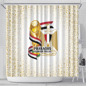 Egypt WC26 Future Champions Shower Curtain Ya Masr Yalla