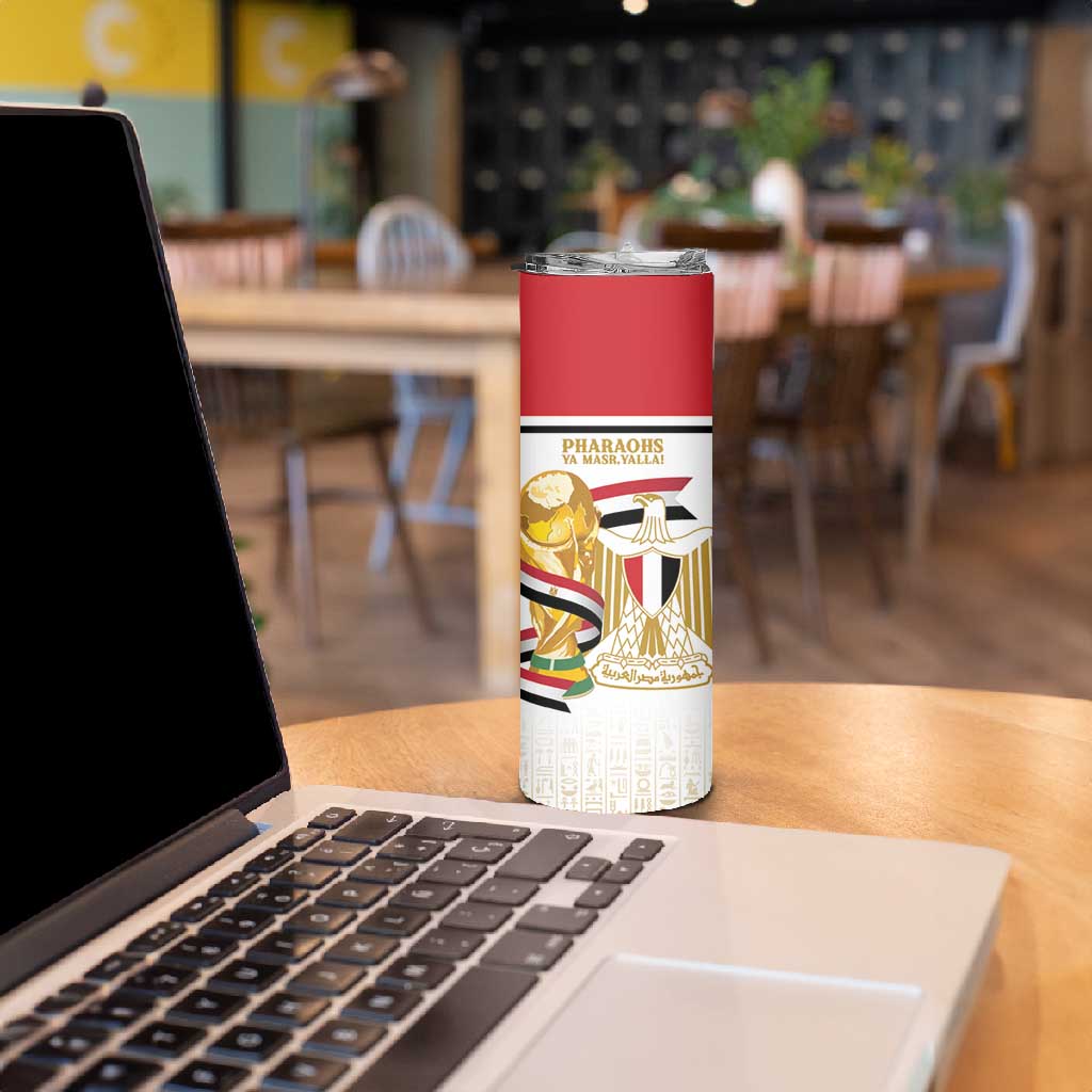 Personalized Egypt WC26 Future Champions Skinny Tumbler Ya Masr Yalla