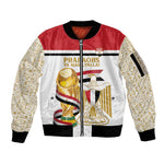 Personalized Egypt WC26 Future Champions Sleeve Zip Bomber Jacket Ya Masr Yalla