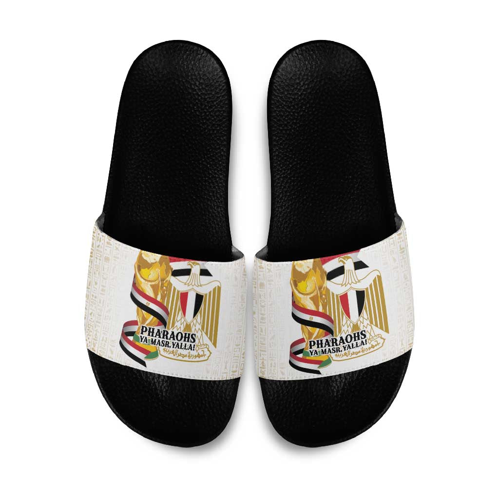 Egypt WC26 Future Champions Slide Sandals Ya Masr Yalla