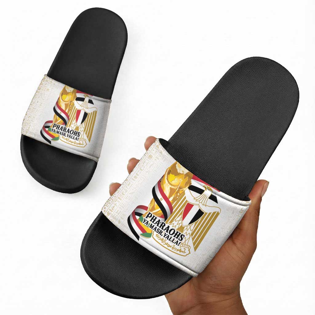 Egypt WC26 Future Champions Slide Sandals Ya Masr Yalla