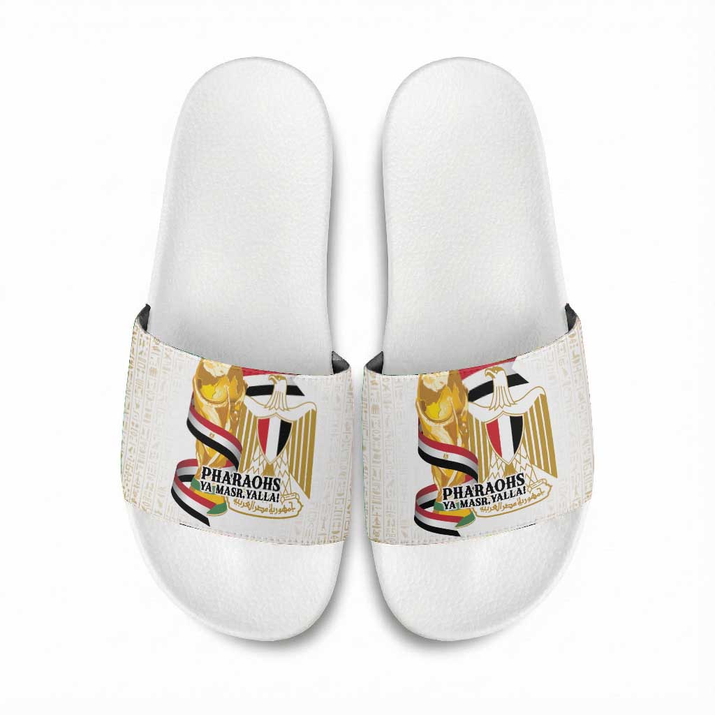Egypt WC26 Future Champions Slide Sandals Ya Masr Yalla