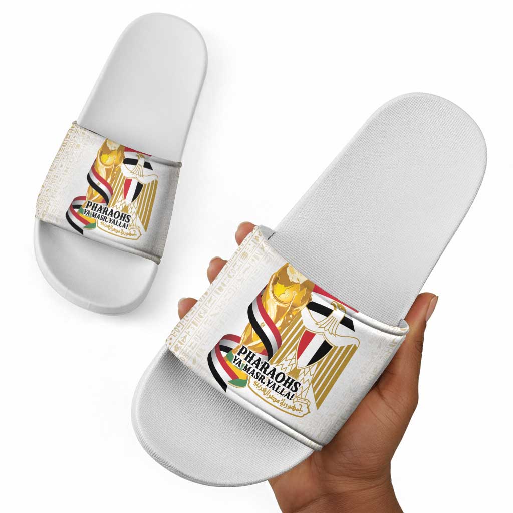 Egypt WC26 Future Champions Slide Sandals Ya Masr Yalla