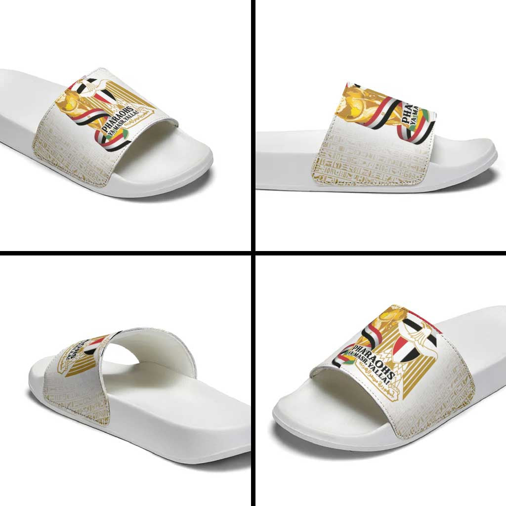 Egypt WC26 Future Champions Slide Sandals Ya Masr Yalla