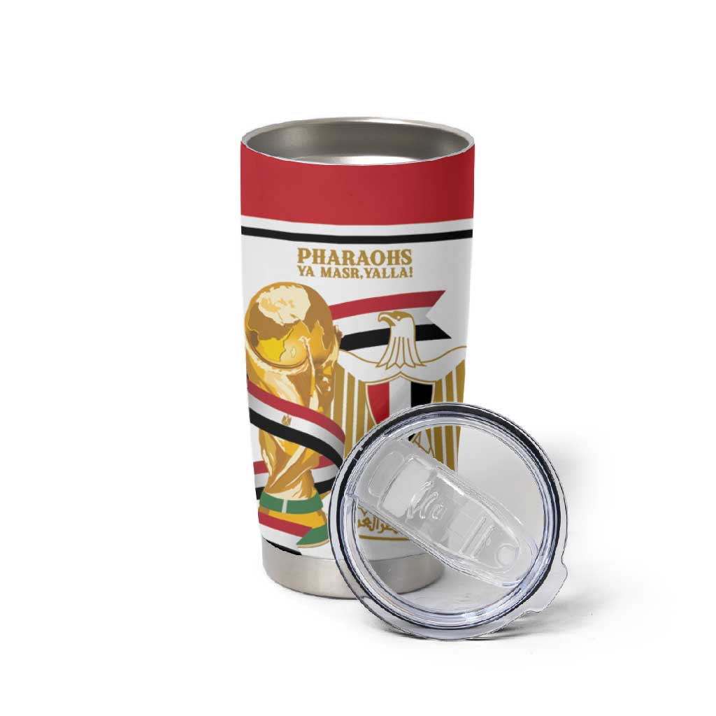 Personalized Egypt WC26 Future Champions Tumbler Cup Ya Masr Yalla