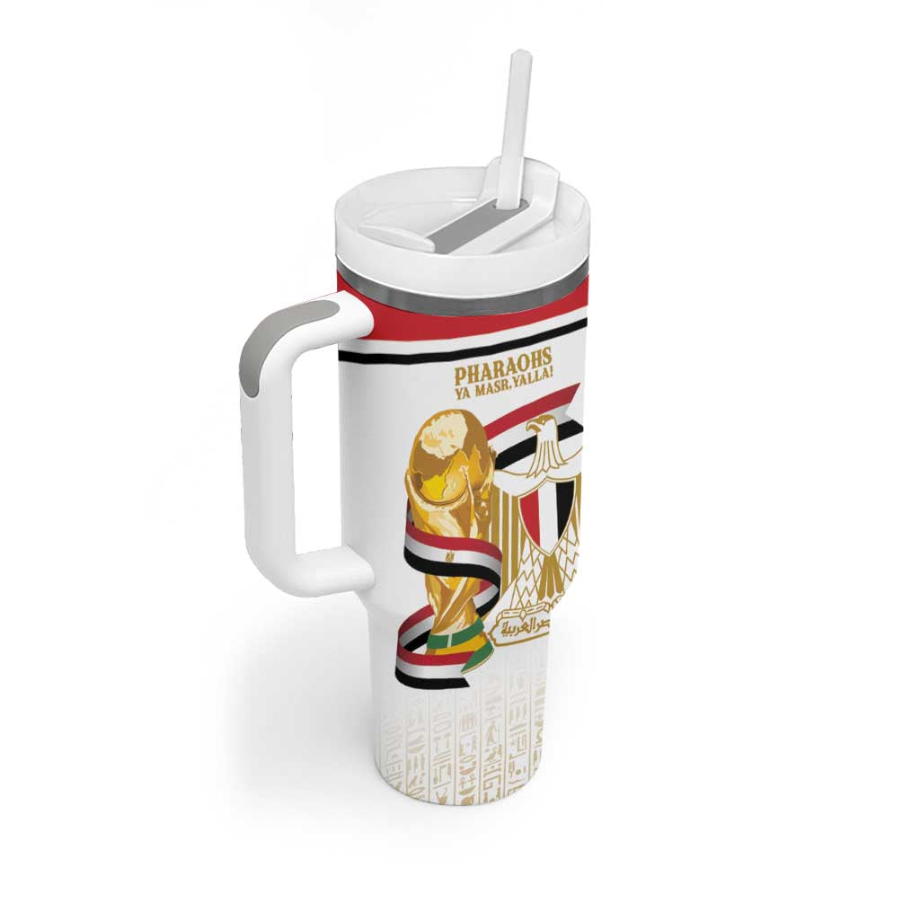 Personalized Egypt WC26 Future Champions Tumbler With Handle Ya Masr Yalla