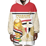 Personalized Egypt WC26 Future Champions Wearable Blanket Hoodie Ya Masr Yalla