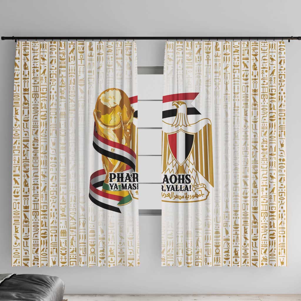 Egypt WC26 Future Champions Window Curtain Ya Masr Yalla