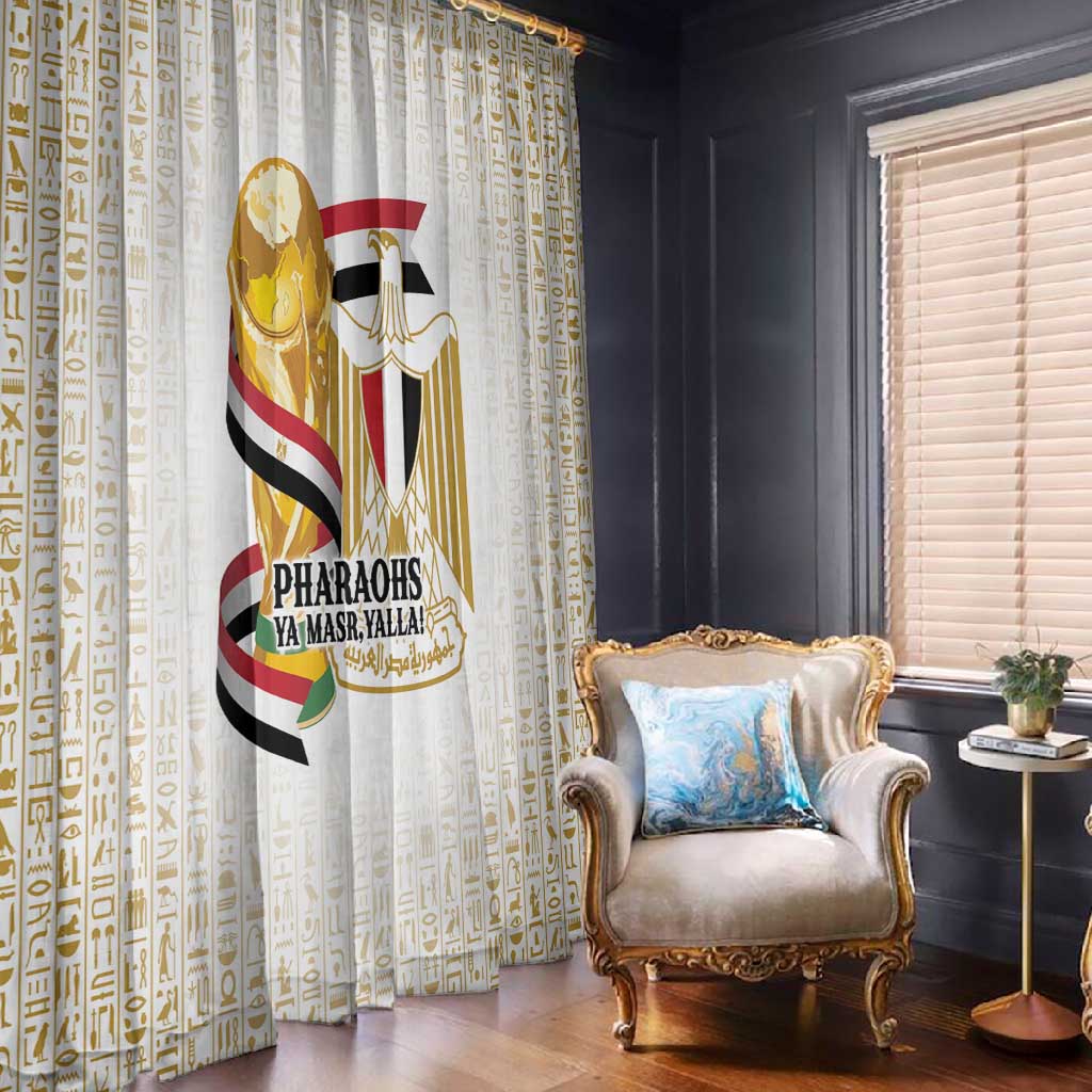 Egypt WC26 Future Champions Window Curtain Ya Masr Yalla