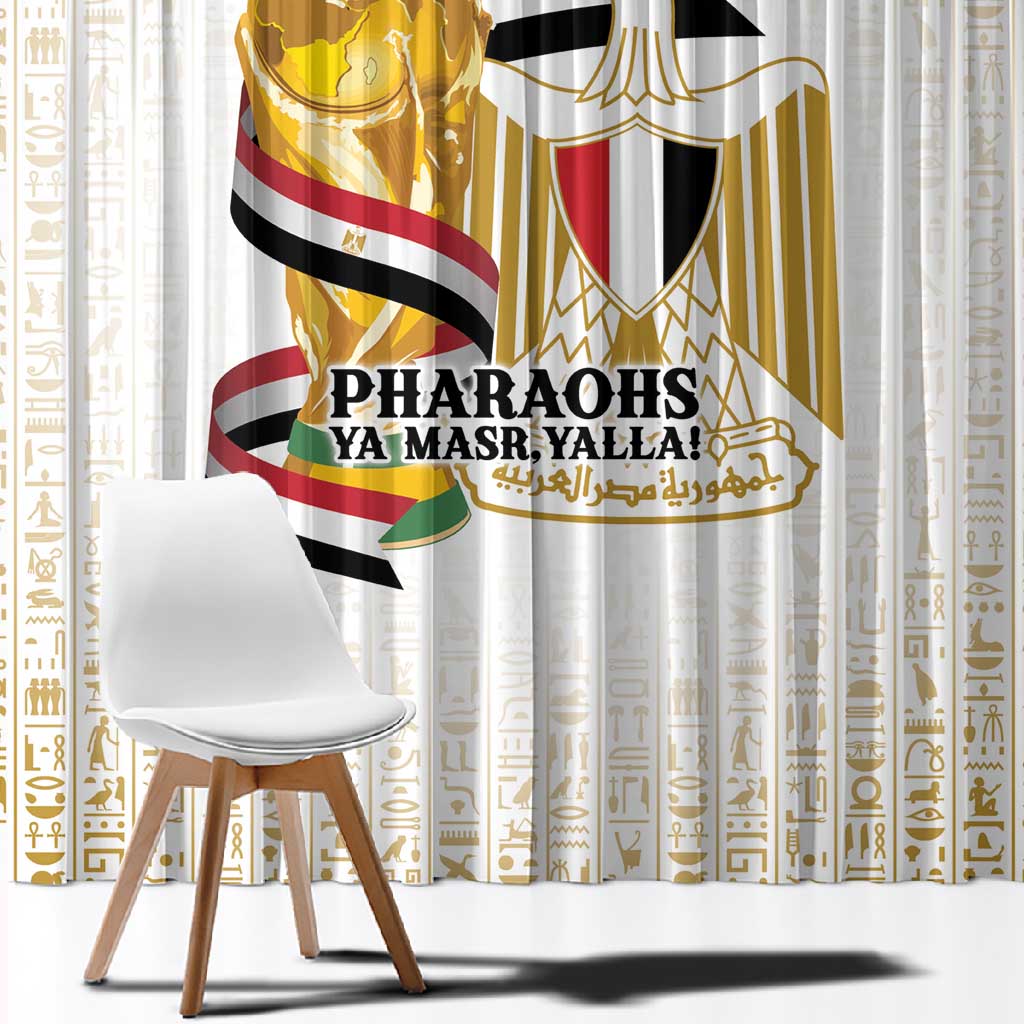 Egypt WC26 Future Champions Window Curtain Ya Masr Yalla
