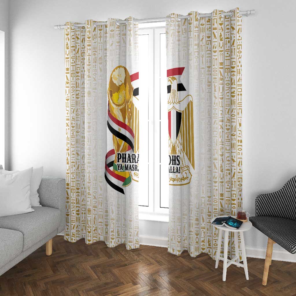 Egypt WC26 Future Champions Window Curtain Ya Masr Yalla