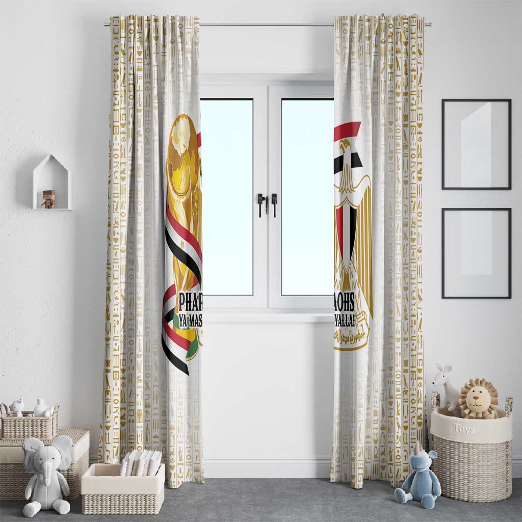 Egypt WC26 Future Champions Window Curtain Ya Masr Yalla
