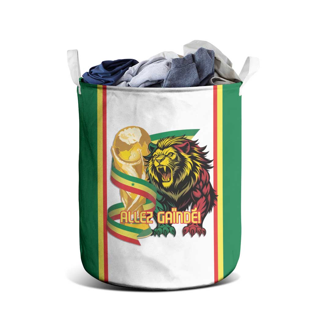 Senegal WC26 Future Champions Laundry Basket Lions de la Teranga Allez Gainde