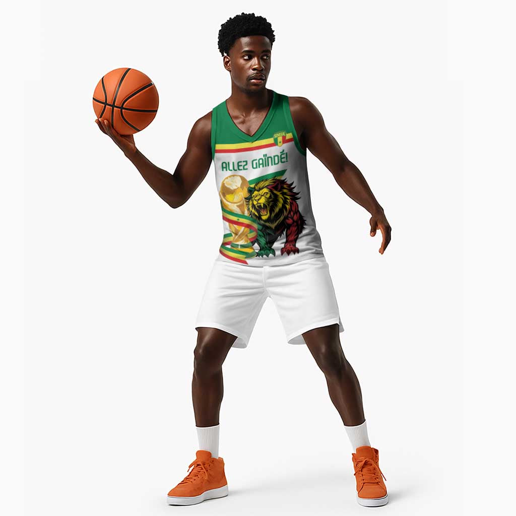 Personalized Senegal WC26 Future Champions Basketball Jersey Lions de la Teranga Allez Gainde