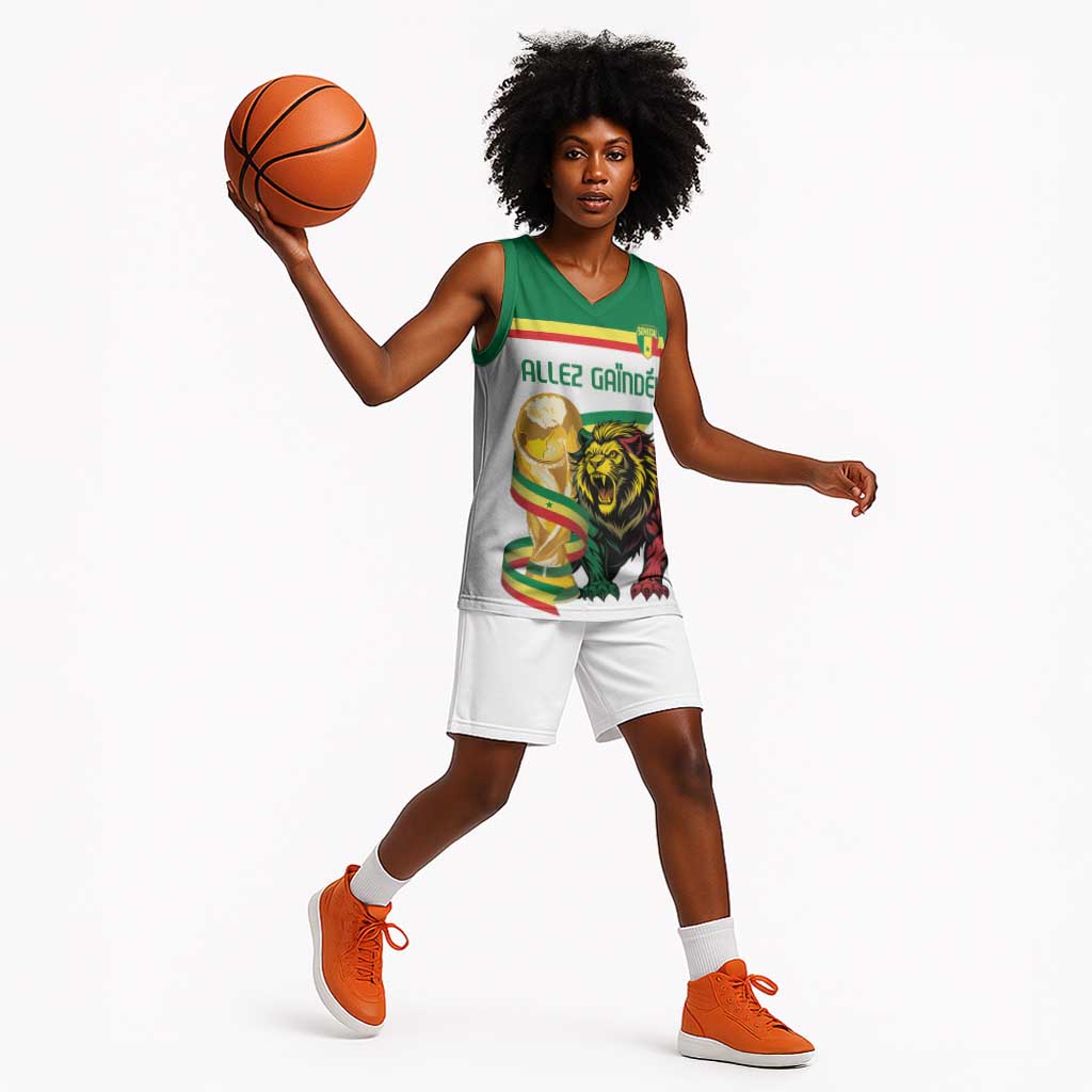 Personalized Senegal WC26 Future Champions Basketball Jersey Lions de la Teranga Allez Gainde