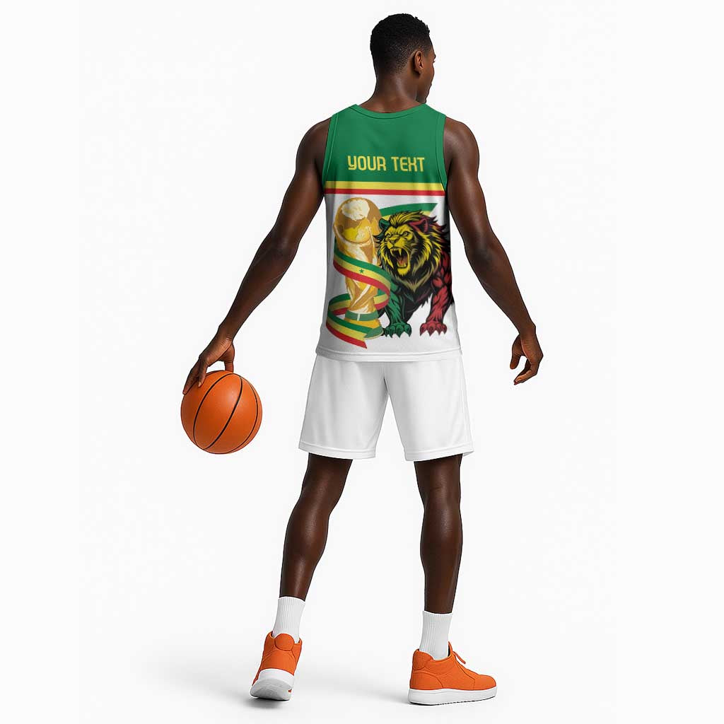 Personalized Senegal WC26 Future Champions Basketball Jersey Lions de la Teranga Allez Gainde