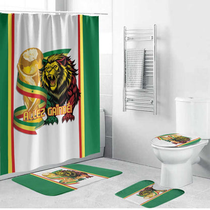Senegal WC26 Future Champions Bathroom Set Lions de la Teranga Allez Gainde