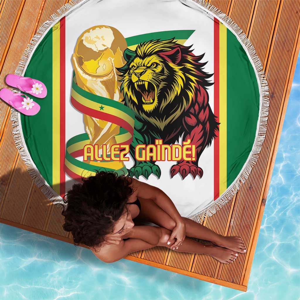 Senegal WC26 Future Champions Beach Blanket Lions de la Teranga Allez Gainde