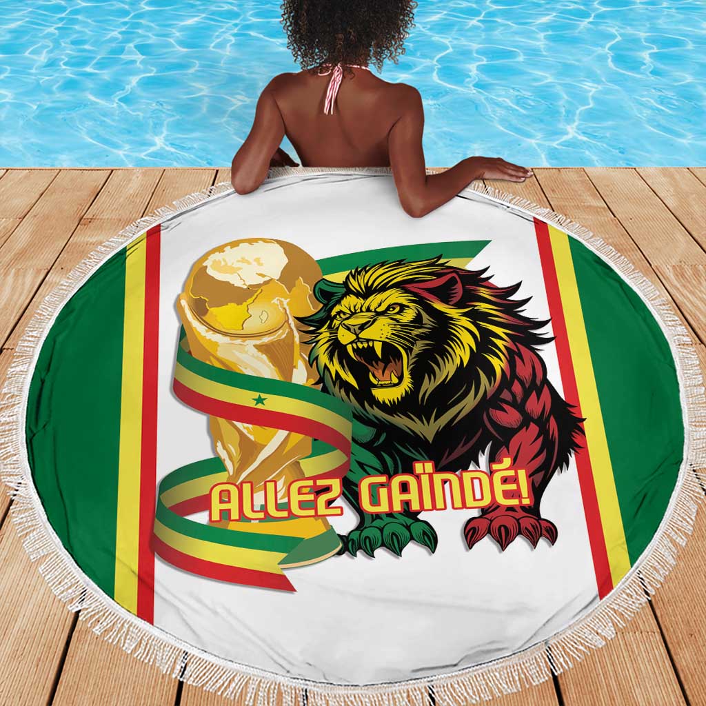 Senegal WC26 Future Champions Beach Blanket Lions de la Teranga Allez Gainde
