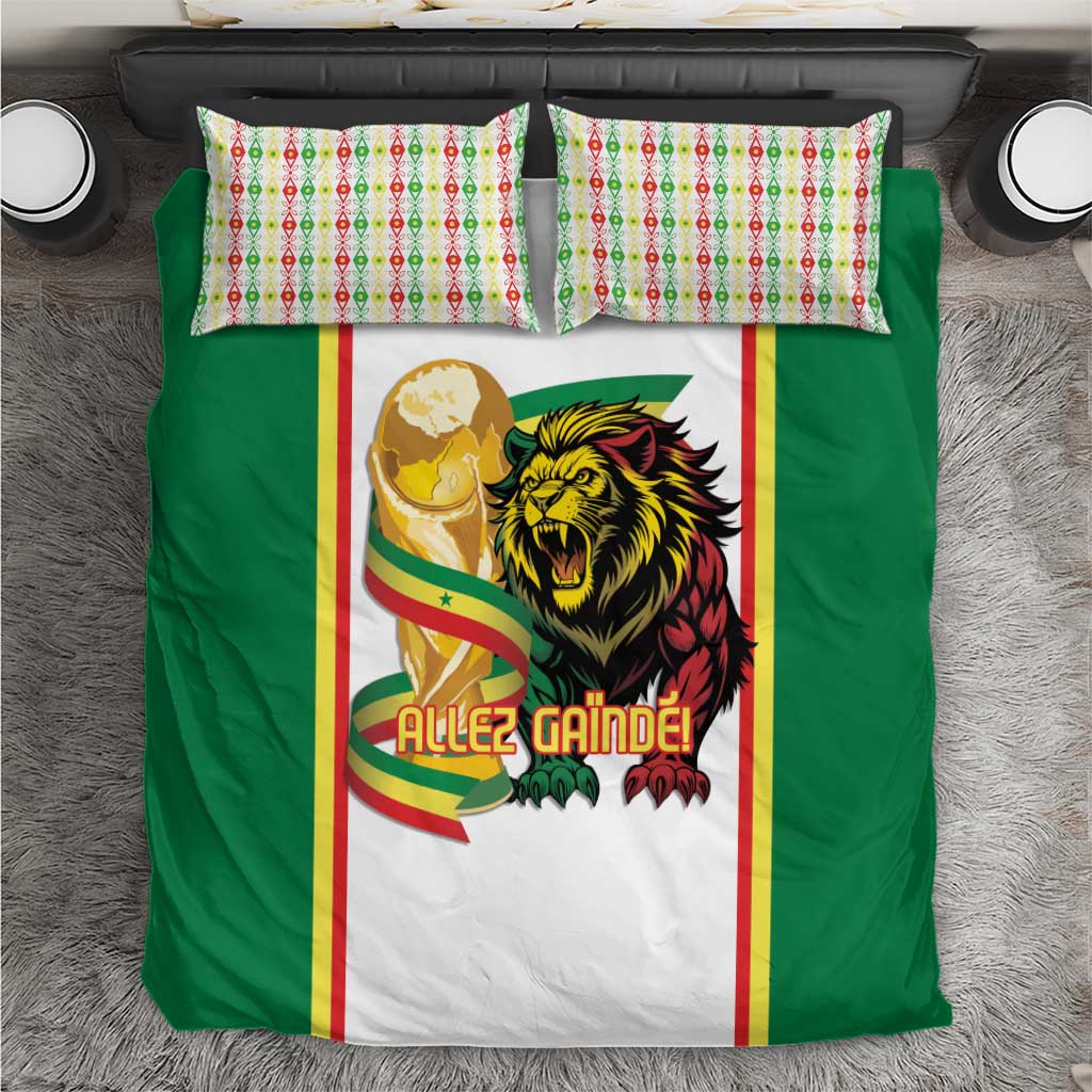 Senegal WC26 Future Champions Bedding Set Lions de la Teranga Allez Gainde