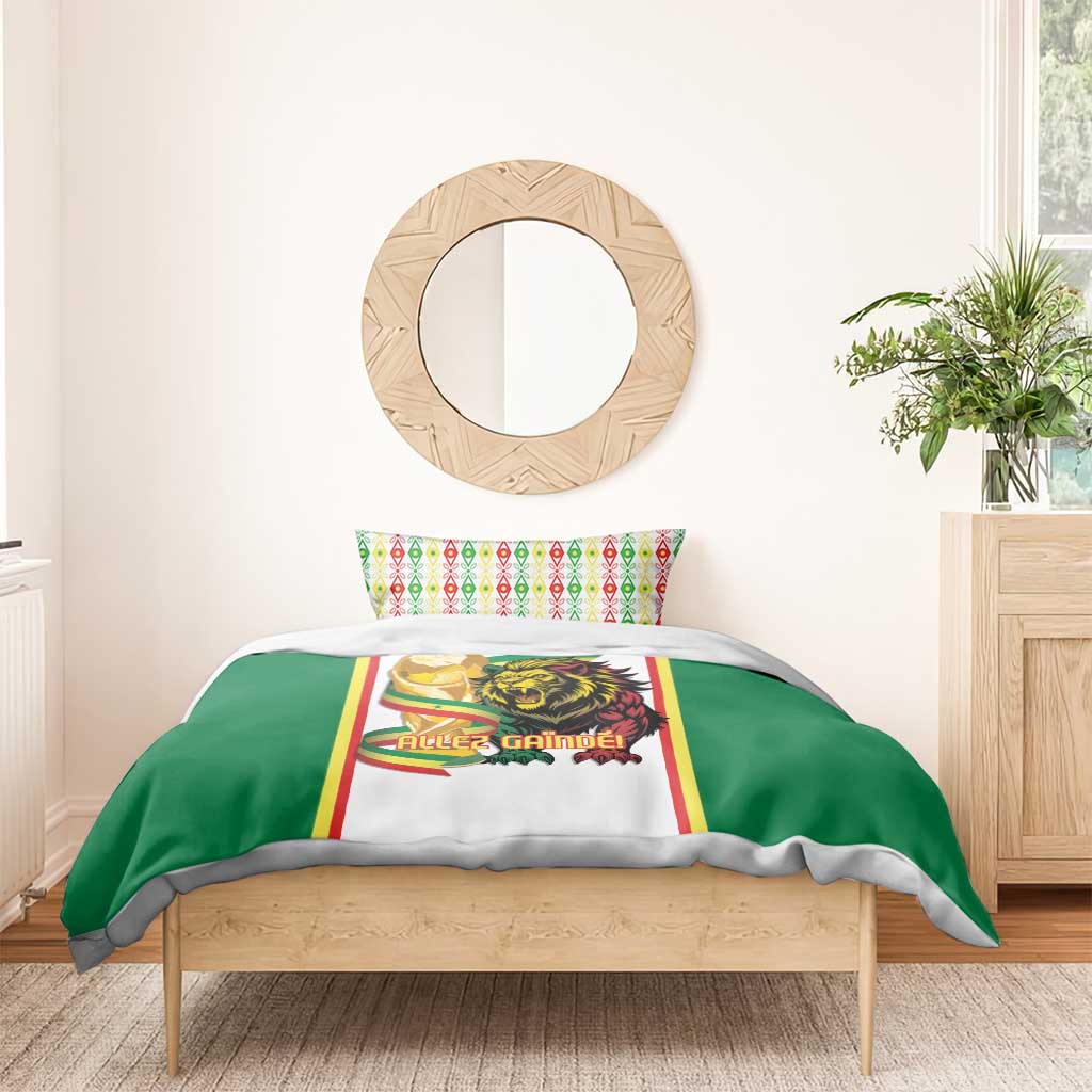 Senegal WC26 Future Champions Bedding Set Lions de la Teranga Allez Gainde