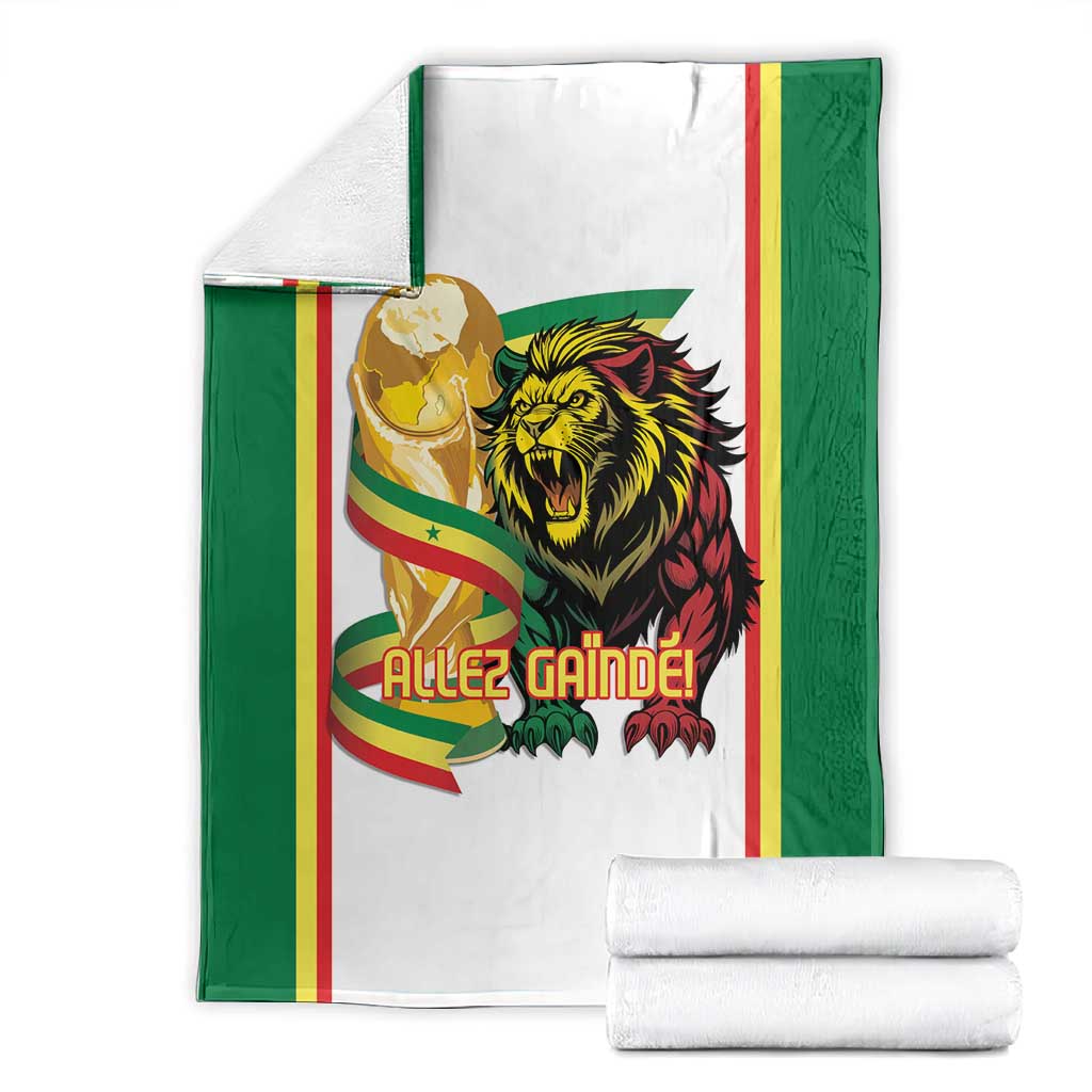 Senegal WC26 Future Champions Blanket Lions de la Teranga Allez Gainde