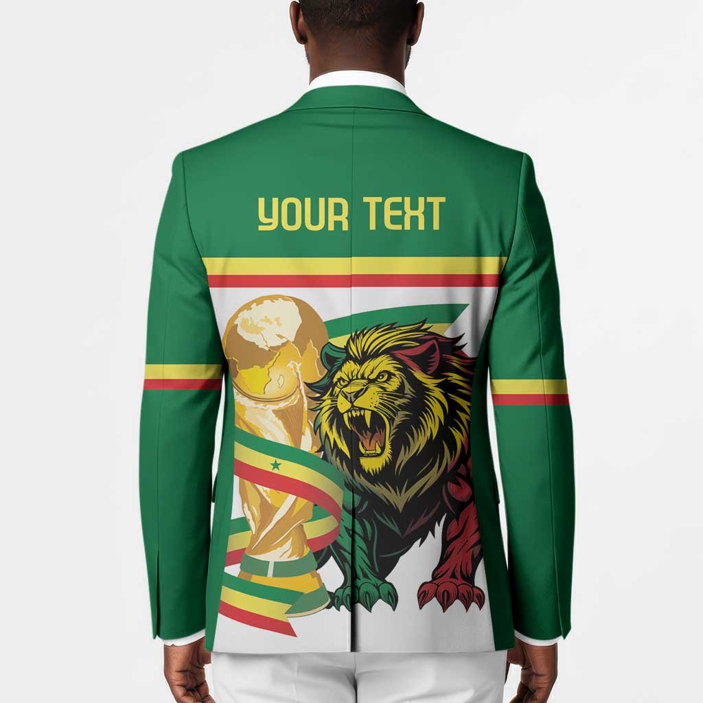Personalized Senegal WC26 Future Champions Blazer Lions de la Teranga Allez Gainde