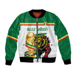 Personalized Senegal WC26 Future Champions Bomber Jacket Lions de la Teranga Allez Gainde
