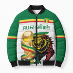 Personalized Senegal WC26 Future Champions Bomber Puffer Jacket Lions de la Teranga Allez Gainde