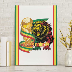 Senegal WC26 Future Champions Canvas Wall Art Lions de la Teranga Allez Gainde