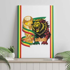 Senegal WC26 Future Champions Canvas Wall Art Lions de la Teranga Allez Gainde