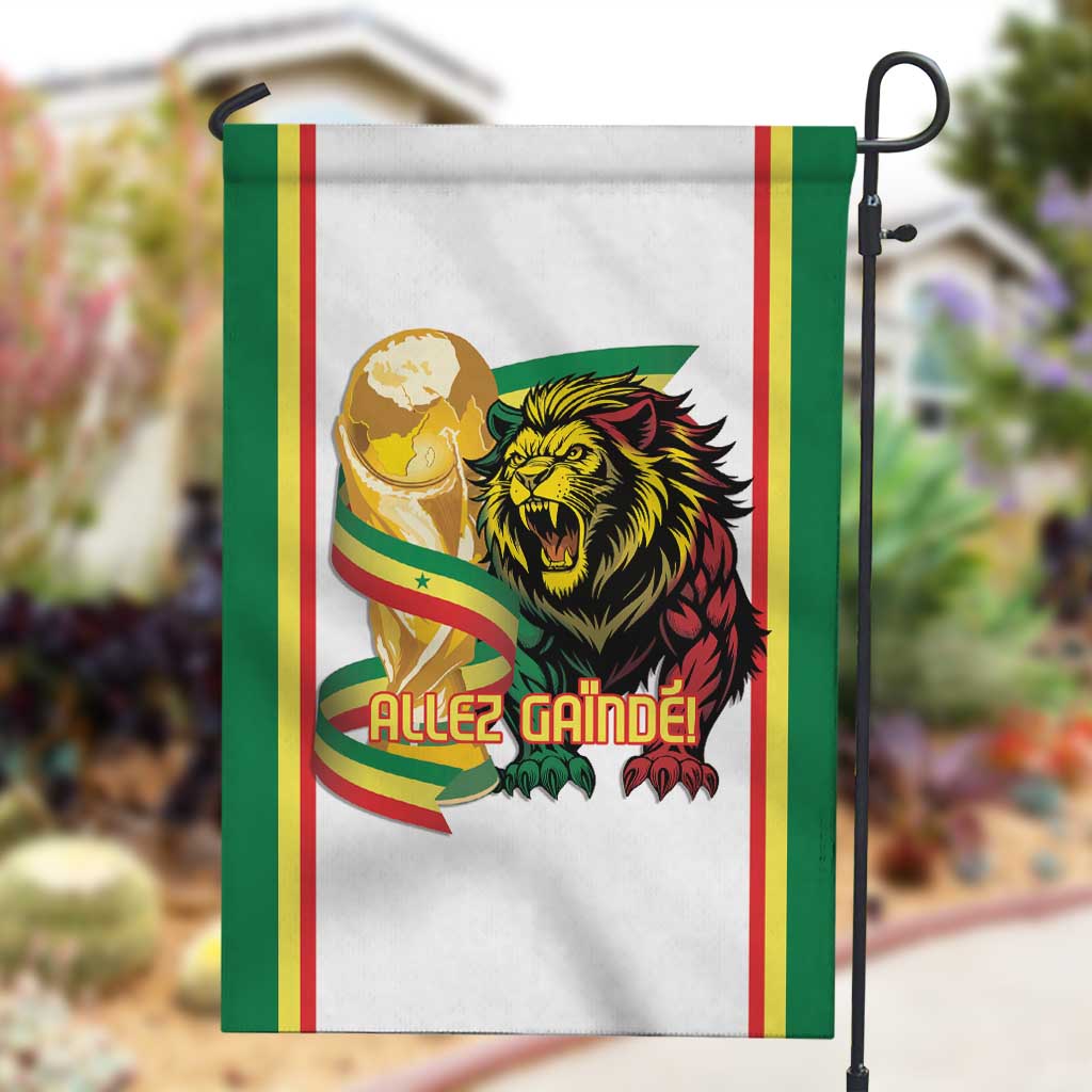 Senegal WC26 Future Champions Garden Flag Lions de la Teranga Allez Gainde